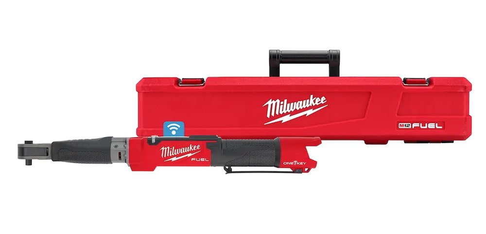 Milwaukee M12 FUEL 3/8" Digital Torque Wrench (2465-20), tool-only, at Home Depot