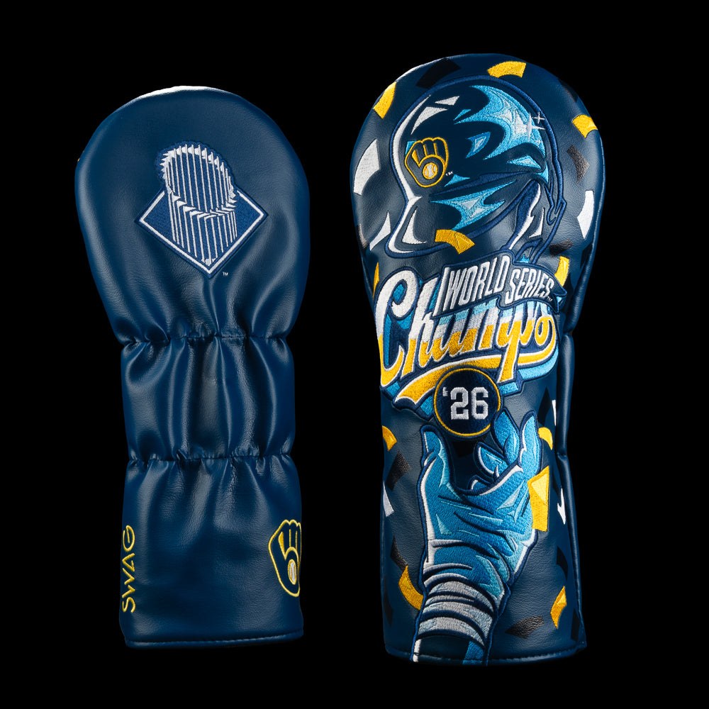 SWAG Golf Milwaukee Brewers 2026 World Series Champs Headcovers